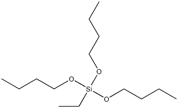 Silane, tributoxyethyl- Struktur