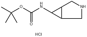 6-(BOC-AMINO)-3-AZABICYCLO[3.1.0]HEXANE HCL Struktur