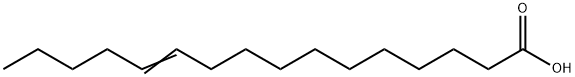 (Z)-hexadec-11-enoic acid Struktur