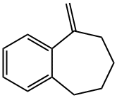 5-Methylene-6,7,8,9-tetrahydro-5H-benzo[7]annulene Struktur