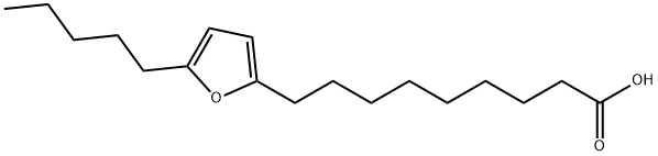 2-Furannonanoic acid, 5-pentyl- Struktur