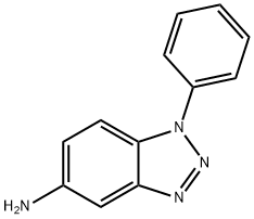 1H-Benzotriazol-5-amine,1-phenyl- Struktur