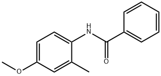 N-(4-methoxy-2-methyl-phenyl)benzamide Struktur