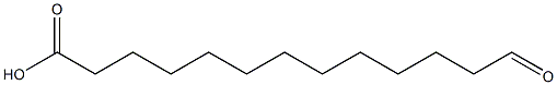 Tridecanoic acid, 13-oxo- Struktur