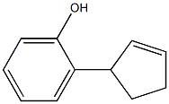 Phenol,2-(2-cyclopenten-1-yl)- Struktur