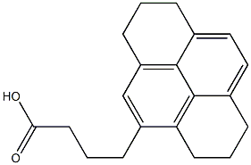 4-Pyrenebutanoic acid, 1,2,3,6,7,8-hexahydro- Structure