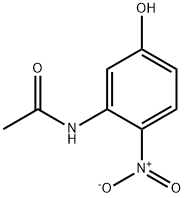 N-(5-hydroxy-2-nitrophenyl)acetamide Struktur