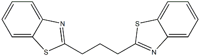 Benzothiazole, 2,2'-(1,3-propanediyl)bis- Struktur