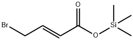 trimethylsilyl (E)-4-bromobut-2-enoate Struktur