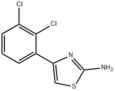 4-(2,3-dichlorophenyl)-1,3-thiazol-2-amine Struktur