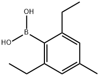 2,6-DIETHYL-4-METHYLPHENYLBORONIC ACID, 953075-90-6, 結(jié)構(gòu)式