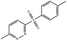 3-METHYL-6-TOSYLPYRIDAZINE Struktur