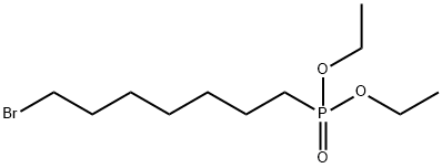 diethyl 7-bromoheptylphosphonate Struktur