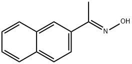 1-(2-naphthyl)ethanone oxime Struktur