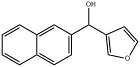 FURAN-3-YL(NAPHTHALEN-2-YL)METHANOL Struktur