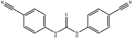 1,3-BIS(4-CYANOPHENYL)UREA Struktur