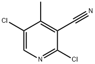 2,5-Dichloro-4-methyl-nicotinonitrile Struktur