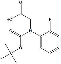 N-BOC-S-2-氟苯甘氨酸, 1021948-15-1, 結(jié)構(gòu)式