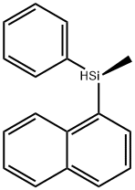 methyl-naphthalen-1-yl-phenylsilane Struktur