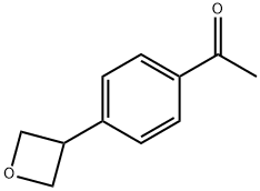 1-(4-(OXETAN-3-YL)PHENYL)ETHANONE Struktur