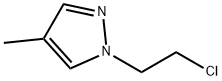 1-(2-chloroethyl)-4-methyl-1H-pyrazole hydrochloride Struktur