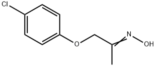 1-(4-Chloro-phenoxy)-propan-2-one oxime Struktur