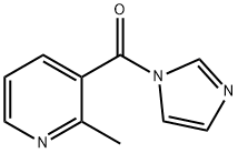 (1H-imidazol-1-yl)(2-methylpyridin-3-yl)methanone Struktur