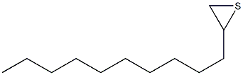 Thiirane, decyl- Struktur