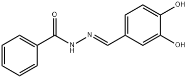 N'-(3,4-dihydroxybenzylidene)benzohydrazide Struktur