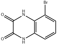 5-Bromo-quinoxaline-2,3-diol Struktur