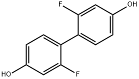 2,2'-Difluoro-[1,1'-biphenyl]-4,4'-diol Struktur