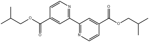 DIISOBUTYL 2,2-BIPYRIDINE-4,4-DICARBOXYLATE, 1141011-53-1, 結(jié)構(gòu)式