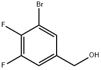 3-Bromo-4,5-difluorobenzyl alcohol Struktur