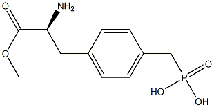 DL-4-phosphonomethyl-Phenylalanine methyl ester Struktur