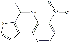 2-nitro-N-[1-(thiophen-2-yl)ethyl]aniline Struktur