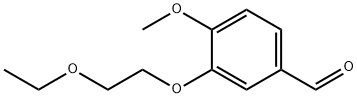 3-(2-ETHOXYETHOXY)-4-METHOXYBENZALDEHYDE Struktur