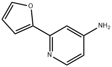 2-(furan-2-yl)pyridin-4-amine Struktur