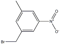 Benzene, 1-(bromomethyl)-3-methyl-5-nitro- Struktur