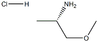 (S)-1-methoxypropan-2-amine hydrochloride Structure
