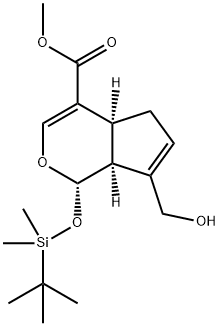 (1S,4AS,7AS)-METHYL 1-(TERT-BUTYLDIMETHYLSILYLOXY)-7-(HYDROXYMETHYL)-1,4A,5,7A-TETRAHYDROCYCLOPENTA[C]PYRAN-4-CARBOXYLATE