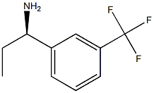 (1R)-1-[3-(TRIFLUOROMETHYL)PHENYL]PROPYLAMINE Struktur