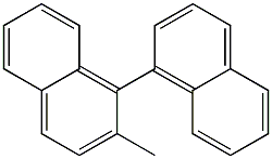 (R)-2-Methyl-1,1'-binaphthalene Struktur