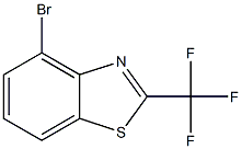 4-Bromo-2-(trifluoromethyl)benzo[d]thiazole Struktur