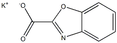 Benzo[d]oxazole-2-carboxylic acid, potassium salt Struktur