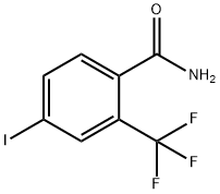 4-Iodo-2-(trifluoromethyl)benzamide Struktur