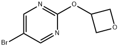 5-bromo-2-(oxetan-3-yloxy)pyrimidine Struktur