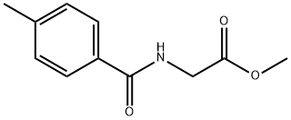 methyl 2-[(4-methylbenzoyl)amino]acetate Structure