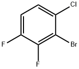 1-Bromo-2-chloro-5,6-difluorobenzene Struktur