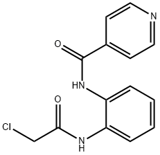 N-[2-(2-Chloro-acetylamino)-phenyl]-isonicotinamide Struktur