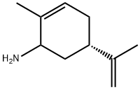 (5S)-2-methyl-5-(prop-1-en-2-yl)cyclohex-2-en-1-amine Struktur